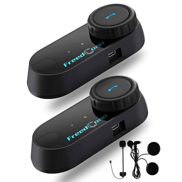 Auriculares Bluetooth para moto FreedConn TCOM VB, 2 vías, 800 m