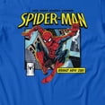 thumbnail image 3 of Marvel Spider-Man Brand New Day Men's Spidey New Comic Swing T-Shirt (Royal, S-XXXL), 3 of 4