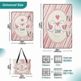 thumbnail image 2 of Extra Large Picnic Beach Blanket Waterproof Sand Proof Portable Outdoor Mat Cute Love Birds 60x80, 2 of 9