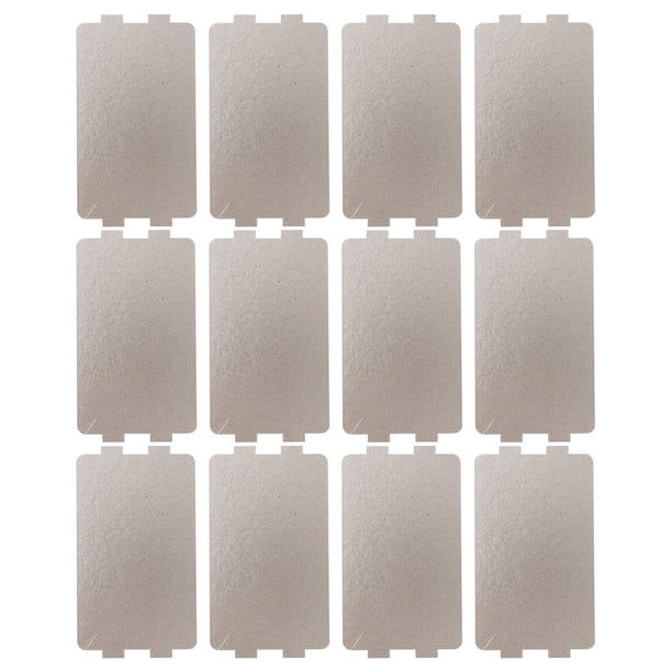 12 láminas de mica universales para horno, placas de mica para microondas, repuestos