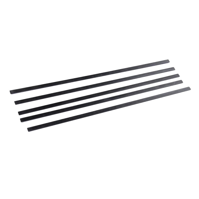 Tiras de fibra de carbono Zulema 5 uds 1x3x400mm