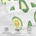thumbnail image 5 of Yayeee 100% Cotton Hand Towels for Bathroom 16" x 28" Soft Absorbent Kitchen Towel, Avocado, 5 of 7