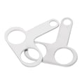 thumbnail image 2 of KAKOWELY motorcycle mirror mount 2pcs Universal Metal Motorcycle Handlebar Mount Clamps Bracket for Rear View Mirror 16MM Hole Diameter Fixed Racks Modification Parts, 2 of 5