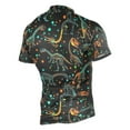 thumbnail image 2 of joogoo Cartoon Dinosaur Pattern Men's Cycling Jerseys Mountain Bike Short Sleeve Tops L, 2 of 7