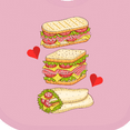 thumbnail image 4 of Inktastic Sandwich Lover Deli Food Boys or Girls Baby Bib, 4 of 4