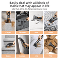 thumbnail image 3 of Slevoo Portable Carpet Cleaner, Carpet Cleaner Machine with Spot Cleaner, Ideal for Multi-Scene Cleaning Needs, 11Kpa Strong Suction, 450W Powerful Motor, Orange, 3 of 7