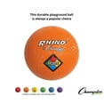 thumbnail image 4 of Champion Sports Rhino Playground Balls 8.5"D - Two Ply, Nylon Wound, ORANGE, 4 of 8