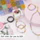 thumbnail image 5 of Cuentas de vidrio con forma de sandía de 10 g y 4 mm, espaciadores, cuentas a rayas para hacer joyas, manualidades, costura hecha a mano, venta al por mayor, 5 of 5