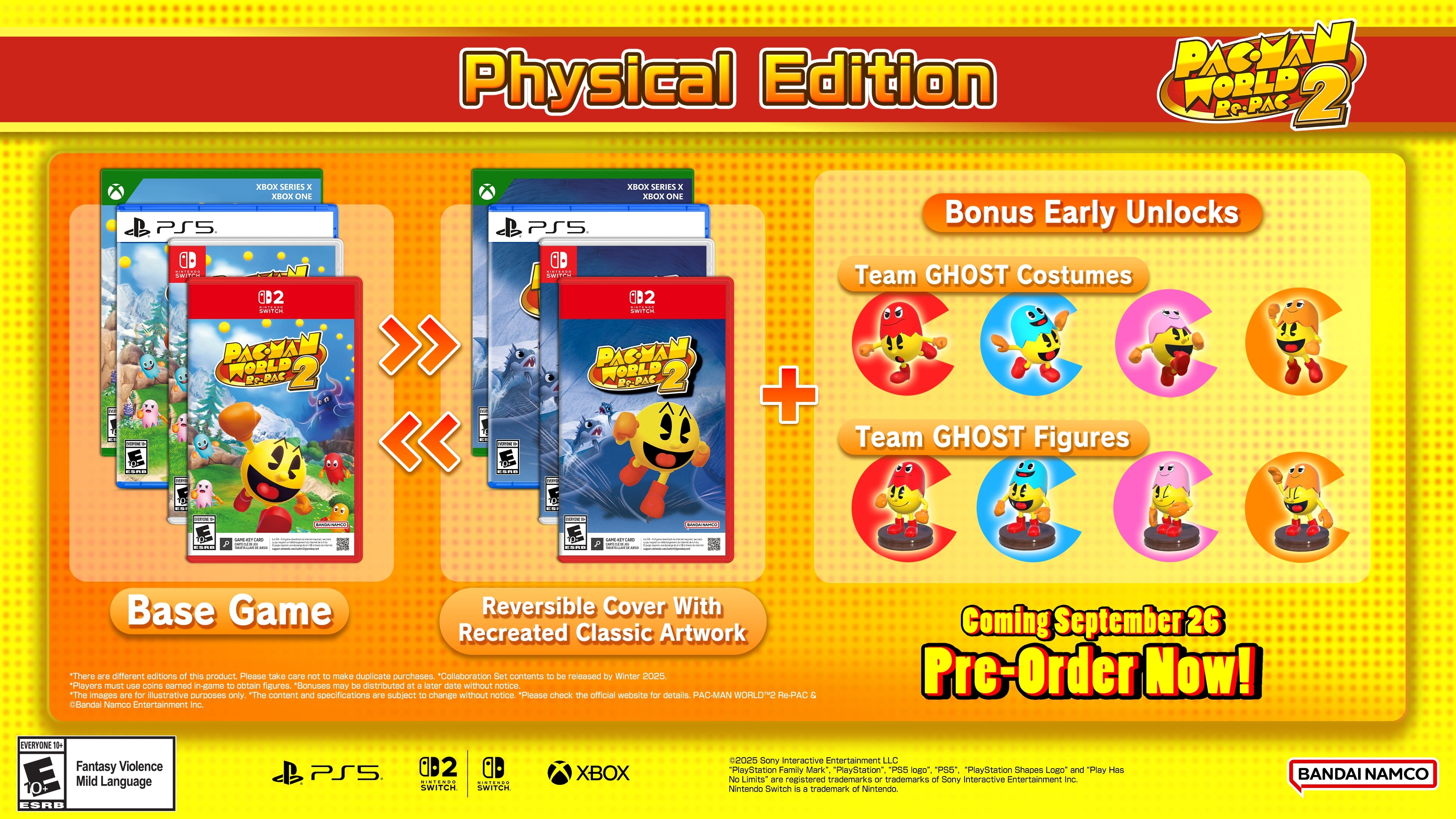 PAC-MAN World: Pac-Man World 2 Re-Pac, Nintendo Switch (Undefined)