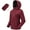 Wine Red, variant on Xidunhg Women's Lightweight Jacket Waterproof Packable with Hood Cycling Bike Outdoor Jacket Windbreaker Blue L