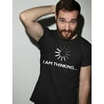 thumbnail image 3 of Tstars Mens Funny Humor Gag Shirts Gift for Husband Gag Gift I Am Thinking Sarcastic Tee Gift Idea for Him Graphic T Shirt, 3 of 5