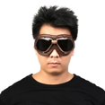 thumbnail image 3 of Gafas protectoras para aventuras en moto y ciclismo Gafas de moto marrones, 3 of 8