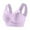 Purple, variant on Womens Stay Put Bra Evolution Wirefree Bras for Women Plus Sizes Unpadded Pullover Purple XXXXL