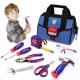 thumbnail image 1 of Juego de herramientas WORKPRO Kids Real Hand de 9 piezas con bolsa de almacenamiento azul, 1 of 7