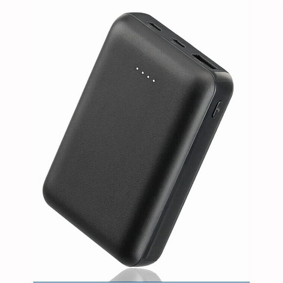 Power Bank 10000mAh for iPhone SE (2020)/SE (2022) - Charger Portable Backup Battery 1-Port USB 1-Port USB-C