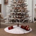 thumbnail image 5 of Kdxio Cat Paw Print Christmas Tree Skirt Christmas Xmas Tree Skirts Mat for New Year Holiday Christmas Party Decorations-48", 5 of 7