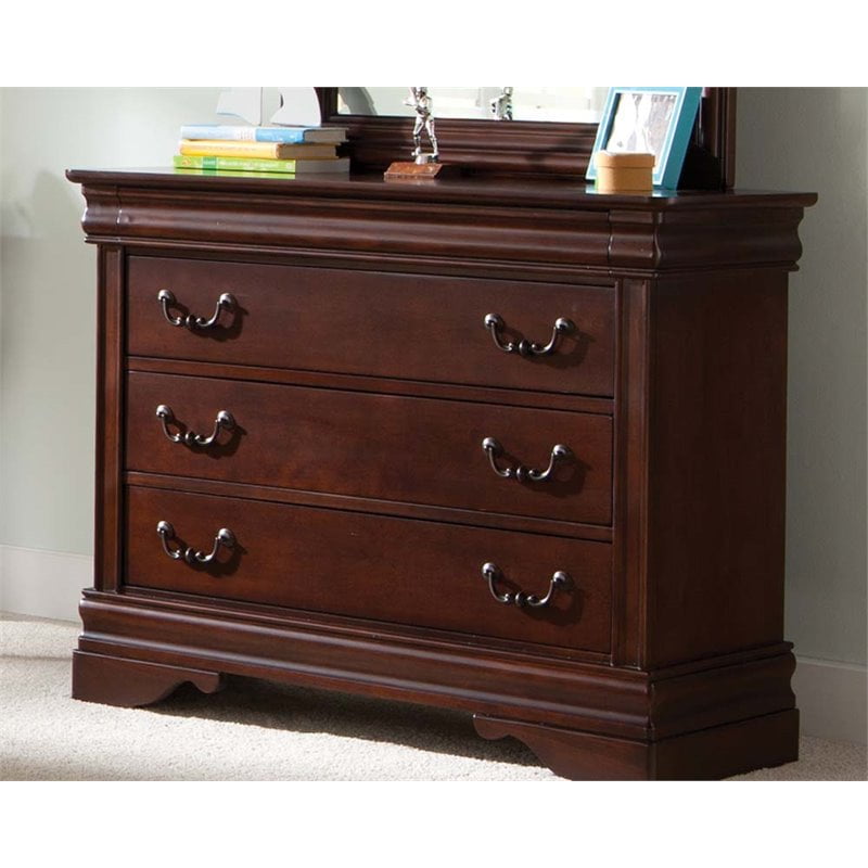 Liberty Furniture Carriage Court Single 3 Drawer Dresser Walmart Com