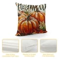 thumbnail image 4 of SHANXI Fall Decorative Throw Pillow Covers , Thankful Grateful Blessed Harvest Pumpkin Gnome Thanksgiving Fall Decor Outdoor Farmhouse Pillow Cases for Home Couch  12x12in, 4 of 5