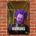 thumbnail image 2 of Human Aliens Guy History Meme Home Business Office Sign, 2 of 3
