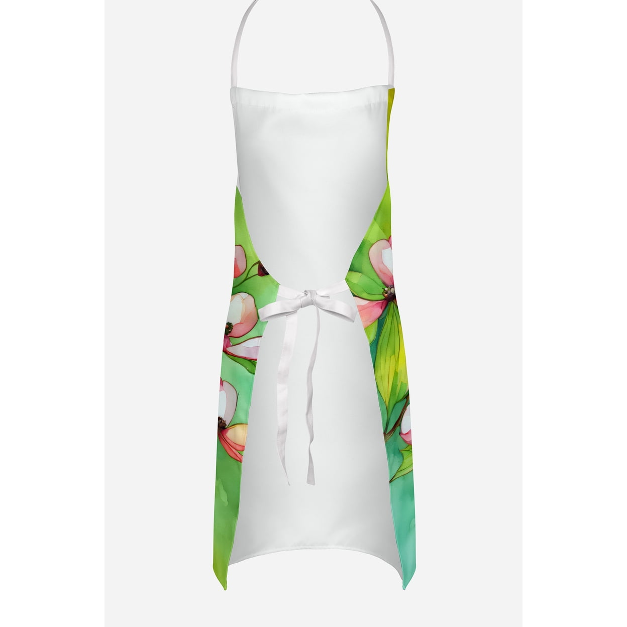 Virginia American Dogwood in Watercolor Apron 27 in x 30 in