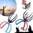 thumbnail image 1 of czcpp-2024 Upgrade 2/3 Claw Fish Gripper, Metal Fishing Pliers Gripper Catch Fish Control Clamp, Three Teeth Fishing Pliers Control Forceps Fishing Accessories for Most Freshwater Fish Grip Tackle Ho, 1 of 4