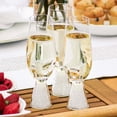 thumbnail image 6 of Sparkles Home Vetrina Stemless Champagne Flute - Set of 6, 6 of 7