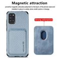 thumbnail image 3 of For Samsung Galaxy A31 Carbon Fiber Leather Card Magsafe Phone Case, 3 of 5