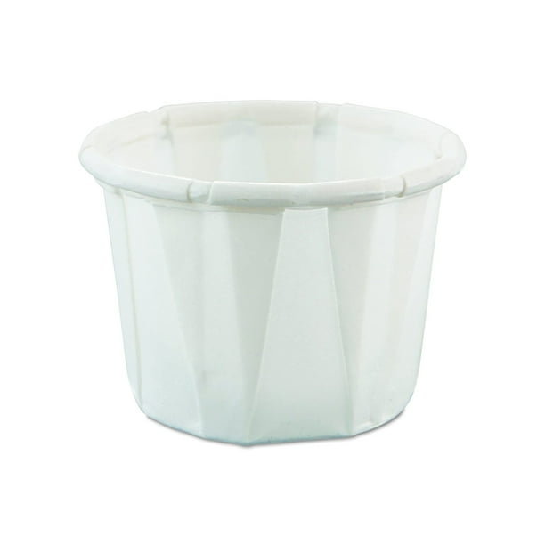Solo Disposable Souffle Cup White Paper 0.5 oz. 250 Ct 0502050
