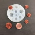 thumbnail image 6 of Necvior Silicone Material Candy Molds Rose Flower Shape Chocolate Moulds Candy Moulds, 6 of 15