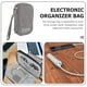 thumbnail image 3 of Estuche organizador para dispositivos electrónicos, cargadores de cables, bolsas para guardar cables de datos, 3 of 5