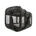 thumbnail image 2 of Sherpa To Go Travel Pet Carrier, Airline Approved & Guaranteed On Board - Black, Medium, 2 of 6