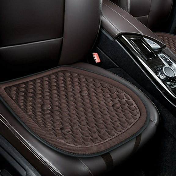 Gel Seat Cushion for Car Four Season Pad Comfortable Soft Breathable Seat Cooling Anti-Slip Relieve Pressure & Back Pain