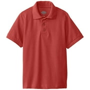 Dickies Boys School Uniform Short Sleeve Pique Polo Shirt, Sizes 4-20