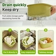 thumbnail image 3 of 2025 Upgraded Self-Cleaning Sink Strainer Basket – Sink Food Catcher with Bottom Release, Kitchen Sinks Food Waste Collector (white), 3 of 8