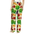 thumbnail image 3 of Fotbe Vegetable Women's Pajama Pants,Sleepwear Pants,Pj Bottoms Drawstring And Pockets-Small, 3 of 9