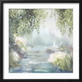 thumbnail image 2 of Art.com Sunny Forest Path Art Print by Allison Pearce, Black Frame Wall Art, 21" x 21", 2 of 5
