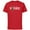Red, variant on Star Wars Yoda Lightsaber Best Padre Birthday DÃa del Padre - Short Sleeve Cotton T-Shirt for Adults - Customized-Black