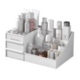 thumbnail image 5 of Caja de cosméticos tipo cajón, tocador, caja de almacenamiento de cosméticos de escritorio, compartimento, estante de acabado, 5 of 5