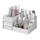 thumbnail image 5 of Caja de cosméticos tipo cajón, tocador, caja de almacenamiento de cosméticos de escritorio, compartimento, estante de acabado, 5 of 5