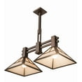 thumbnail image 6 of Meyda 191703 29 in. T Mission 2 Light Pendant - Mahogany Bronze, 6 of 7
