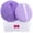 Purple, variant on 2pcs Powder Puffs, 6'' Body Powder Puff and 5'' Dusting Powder Puff and Container, Extra Large, Fluffy Soft, Washable, Reusable, Purple