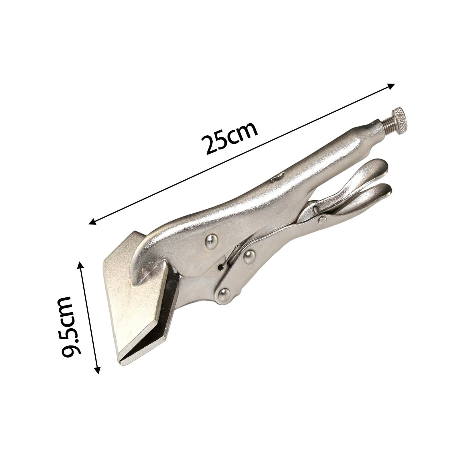 Locking Sheet Metal Clamp Sheet Metal Tool Multifunctional 10" Adjustable Professional Welding Pliers Locking Pliers