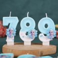 thumbnail image 2 of Bougies d'anniversaire numériques à thème de dessin animé Disney la reine des neiges, mignonnes, pour fête de vacances, gâteau créatif, paillettes, cadeau de réception-cadeau pour bébé, 0-9 chiffres, 2 of 4