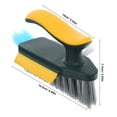 thumbnail image 2 of HOMEMAXS Bathroom Crevice Cleaning Brush 16.50X10.00X7.70CM, 2 of 8