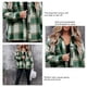 thumbnail image 5 of Camisa de manga larga para mujer, camisa a cuadros para mujer, abrigo, camisa con botones, abrigo para mujer, rendimiento finamente ajustado, 5 of 5