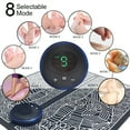 thumbnail image 3 of EMS Foot Massager for Circulation and Neuropathy,8 Modes 19 levels Adjustable Intensity Foot Massager Mat Pad for Pain Relief,Blood Circulation Improve, 3 of 9