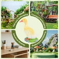 thumbnail image 4 of ICERUN 2Pcs Garden Statues,Resin Small Yellow Duckling Sculpture Garden Art,Countryside Vibe Yard Decorations Outdoor,Style3, 4 of 7
