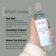 Reviva Labs Sea Salt Face Wash, 4 fl oz Gel – Gentle Facial Cleanser with Mineral-Rich Sea Salt