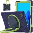 thumbnail image 2 of Funda colorida para Samsung Tab A7 de 10,4 pulgadas T500 con soporte de anillo ajustable grande y protección contra golpes., 2 of 5