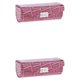 thumbnail image 1 of Billuyoard Estuche de lápiz labial de cuero Caja de almacenamiento con espejo para monedero Cameo Brown Marrón camafeo 2Conjunto, 1 of 1